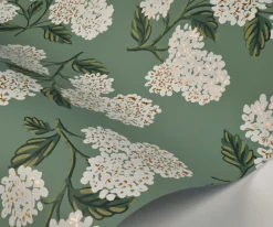 Hydrangea Wallpaper Sample|RIFLE PAPER Co. Outlet