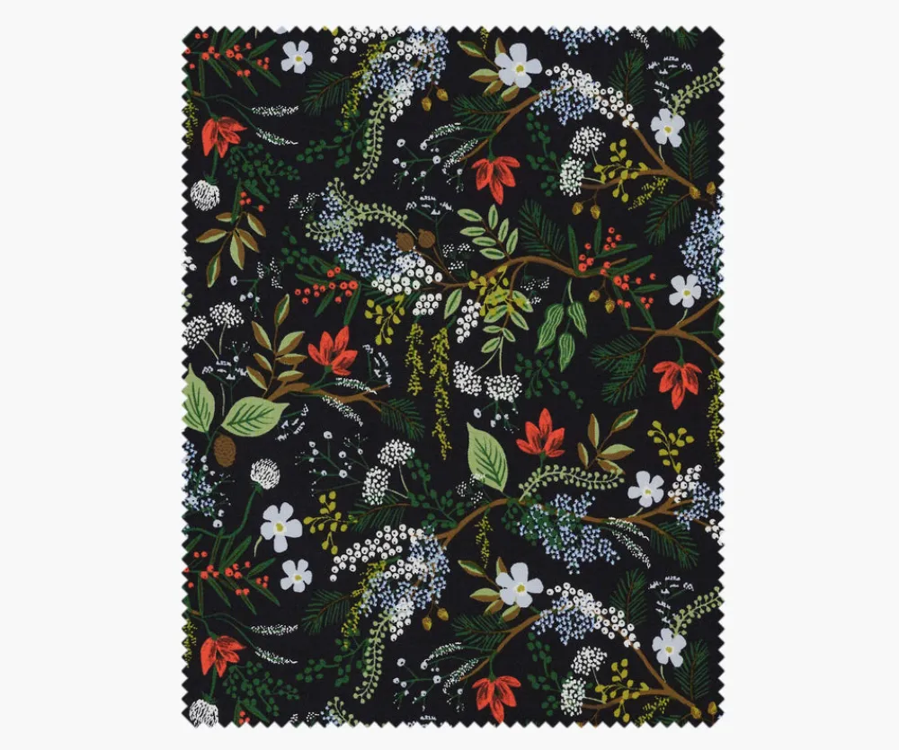 Juniper Forest Cotton Fabric|RIFLE PAPER Co. New