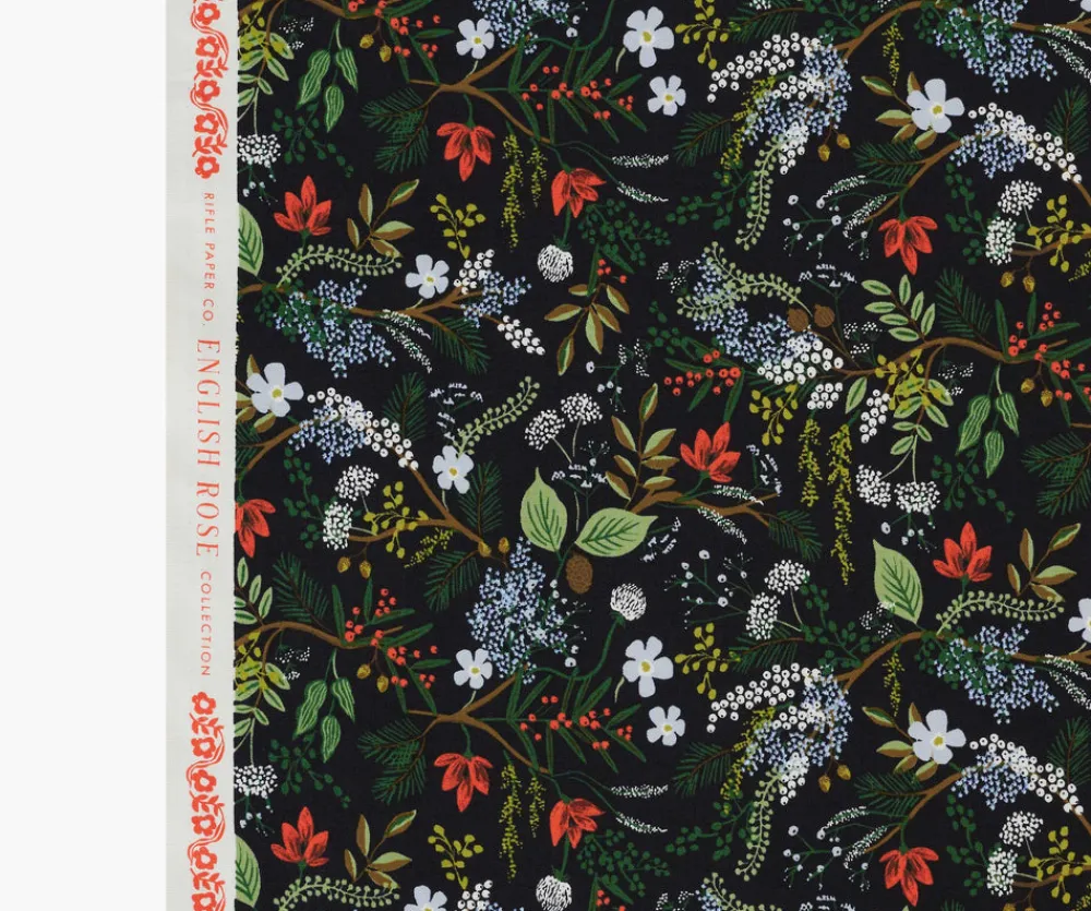 Juniper Forest Cotton Fabric|RIFLE PAPER Co. New