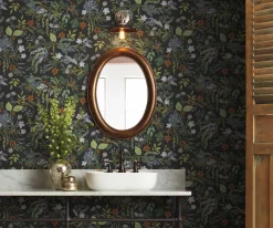 Juniper Forest Peel & Stick Wallpaper Sample|RIFLE PAPER Co. Fashion