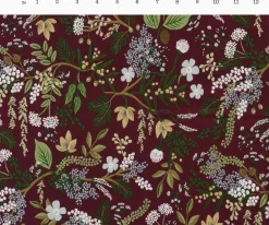 Juniper Forest Rayon Fabric|RIFLE PAPER Co. Sale