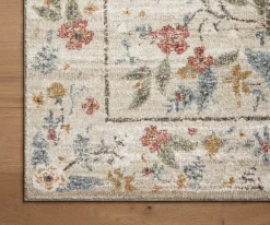 Laurel Peacock Garden Power Loomed Rug|RIFLE PAPER Co. New