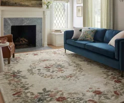 Laurel Strawberry Fields Medallion Power Loomed Rug|RIFLE PAPER Co. Outlet