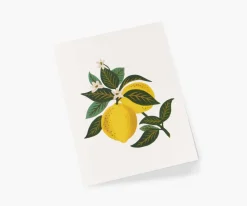 Lemon Blossom Greeting Card|RIFLE PAPER Co. Online
