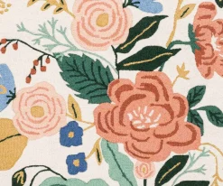 Les Fleurs Floral Vines Wool-Hooked Rug|RIFLE PAPER Co. Discount