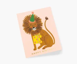 Lion Birthday|RIFLE PAPER Co. Online