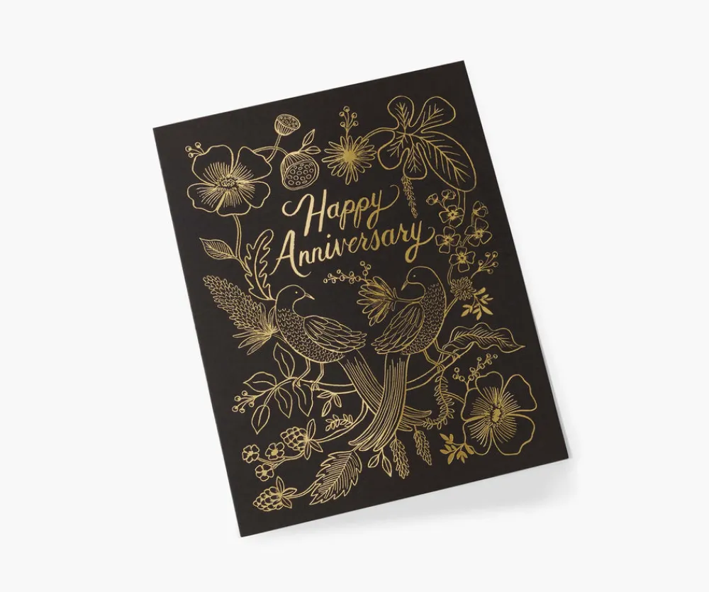 Love Birds Anniversary Greeting Card|RIFLE PAPER Co. Hot