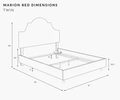 Marion Bed|RIFLE PAPER Co. Fashion