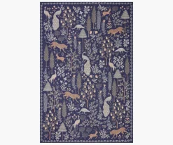 Menagerie Forest Printed Rug|RIFLE PAPER Co. Discount