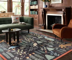 Menagerie Les Fauves Printed Rug|RIFLE PAPER Co. Online