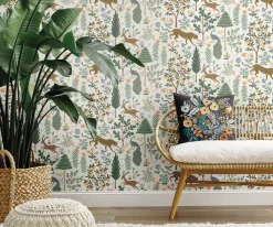 Menagerie Peel & Stick Wallpaper Sample|RIFLE PAPER Co. Discount