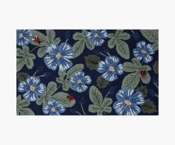 Minnie Fig Leaf Wool-Hooked Rug|RIFLE PAPER Co. Outlet