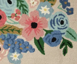Minnie Garden Party Wool-Hooked Rug|RIFLE PAPER Co. Fashion