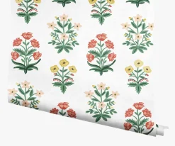 Mughal Rose Wallpaper|RIFLE PAPER Co. New