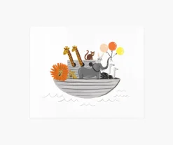 Noah's Ark Art Print|RIFLE PAPER Co. Sale