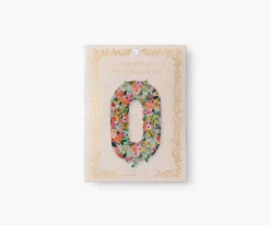 Numbered Foil Balloon|RIFLE PAPER Co. Sale