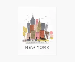 NYC Art Print|RIFLE PAPER Co. Sale
