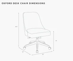 Oxford Desk Chair|RIFLE PAPER Co. Clearance