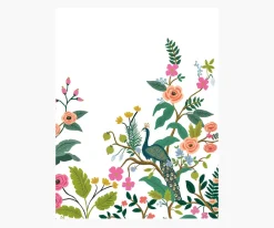 Peacock Wallpaper Mural Sample|RIFLE PAPER Co. Hot