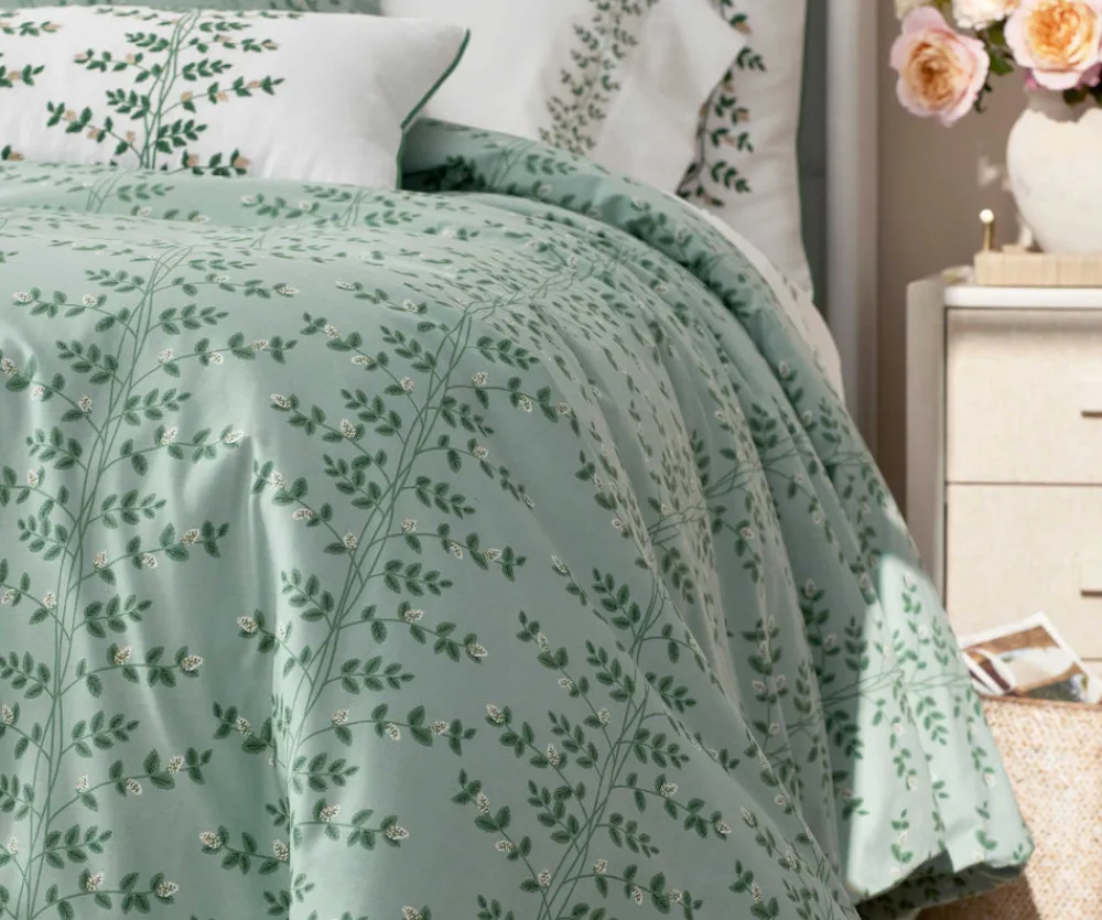 Percale Duvet Cover|RIFLE PAPER Co. Outlet