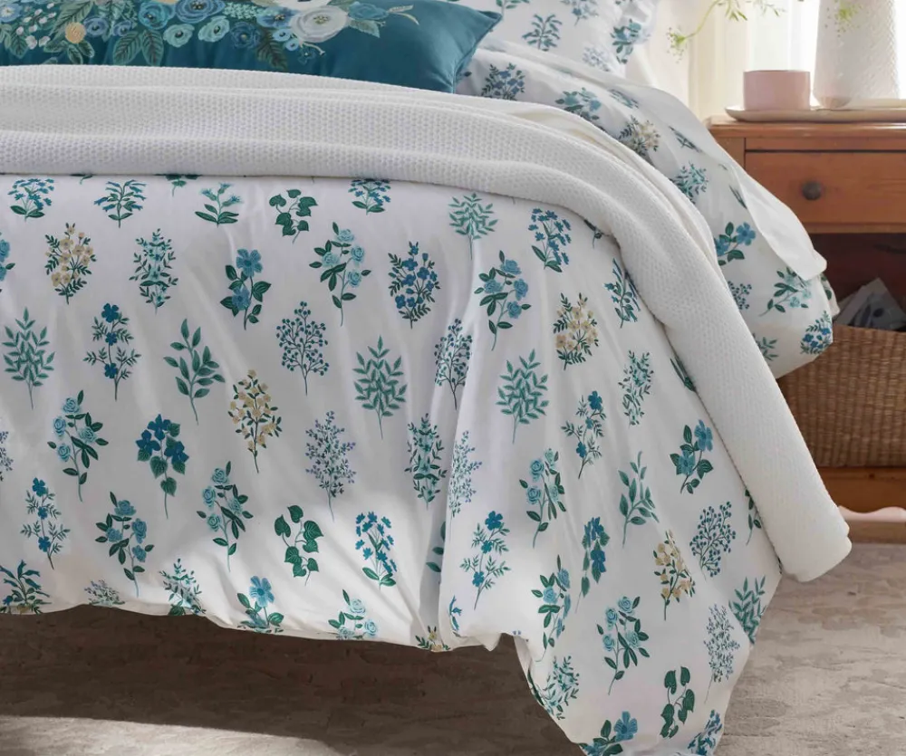 Percale Duvet Cover|RIFLE PAPER Co. New