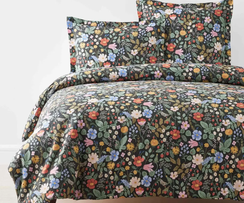 Percale Duvet Cover|RIFLE PAPER Co. Online