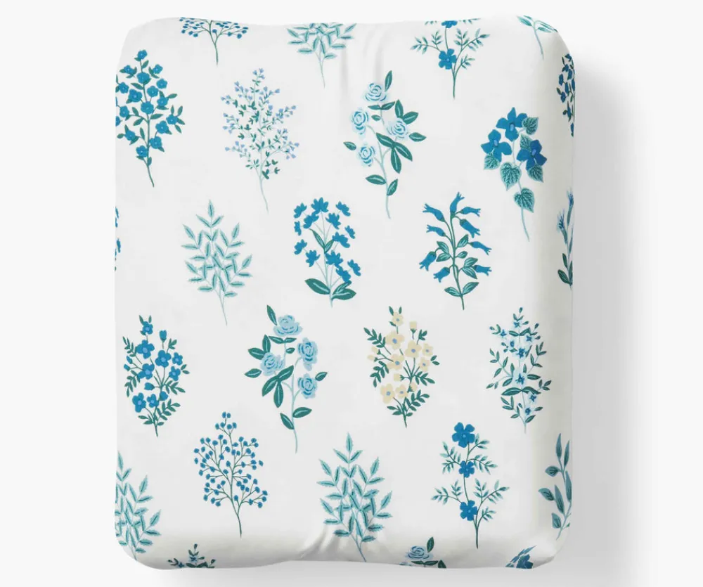 Percale Fitted Sheet|RIFLE PAPER Co. Clearance