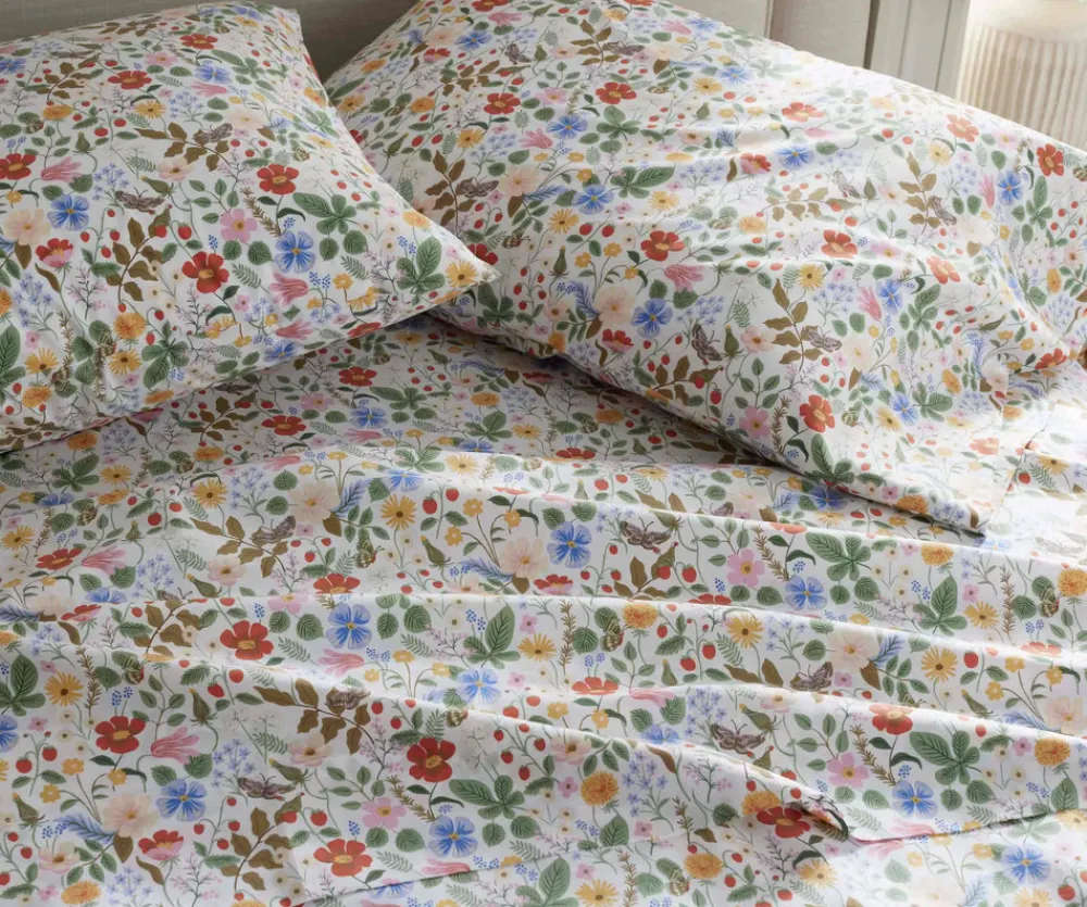 Percale Flat Sheet|RIFLE PAPER Co. Best