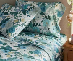 Percale Flat Sheet|RIFLE PAPER Co. Hot