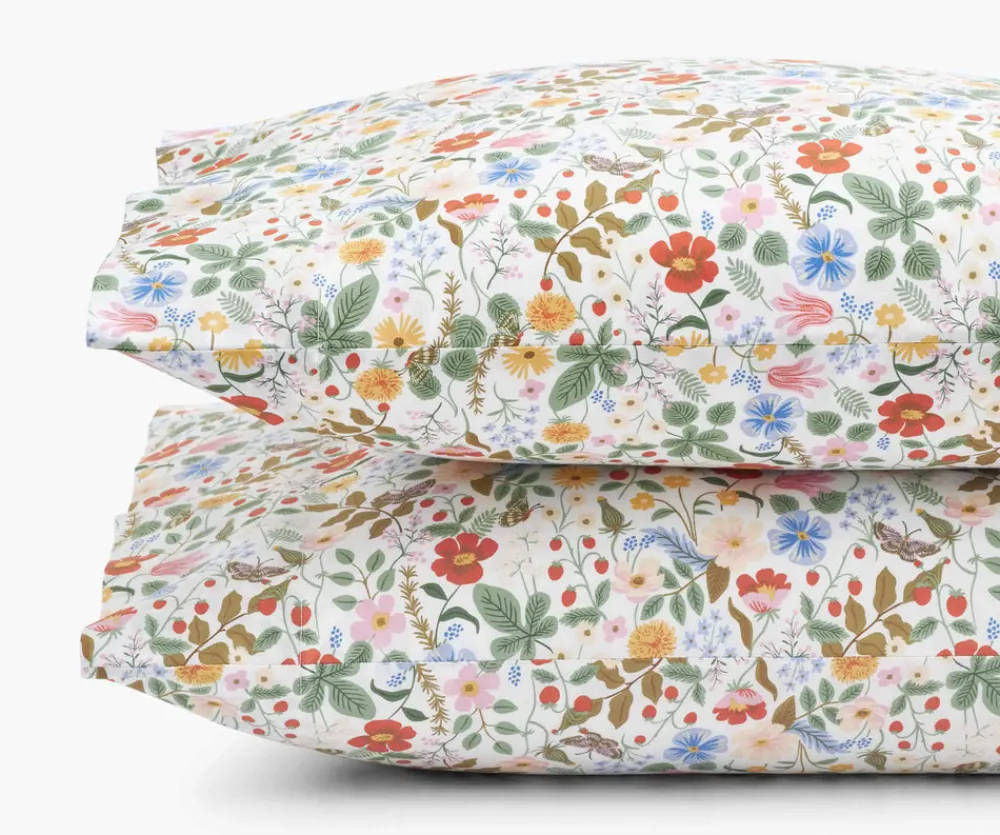 Percale Pillowcases|RIFLE PAPER Co. Outlet