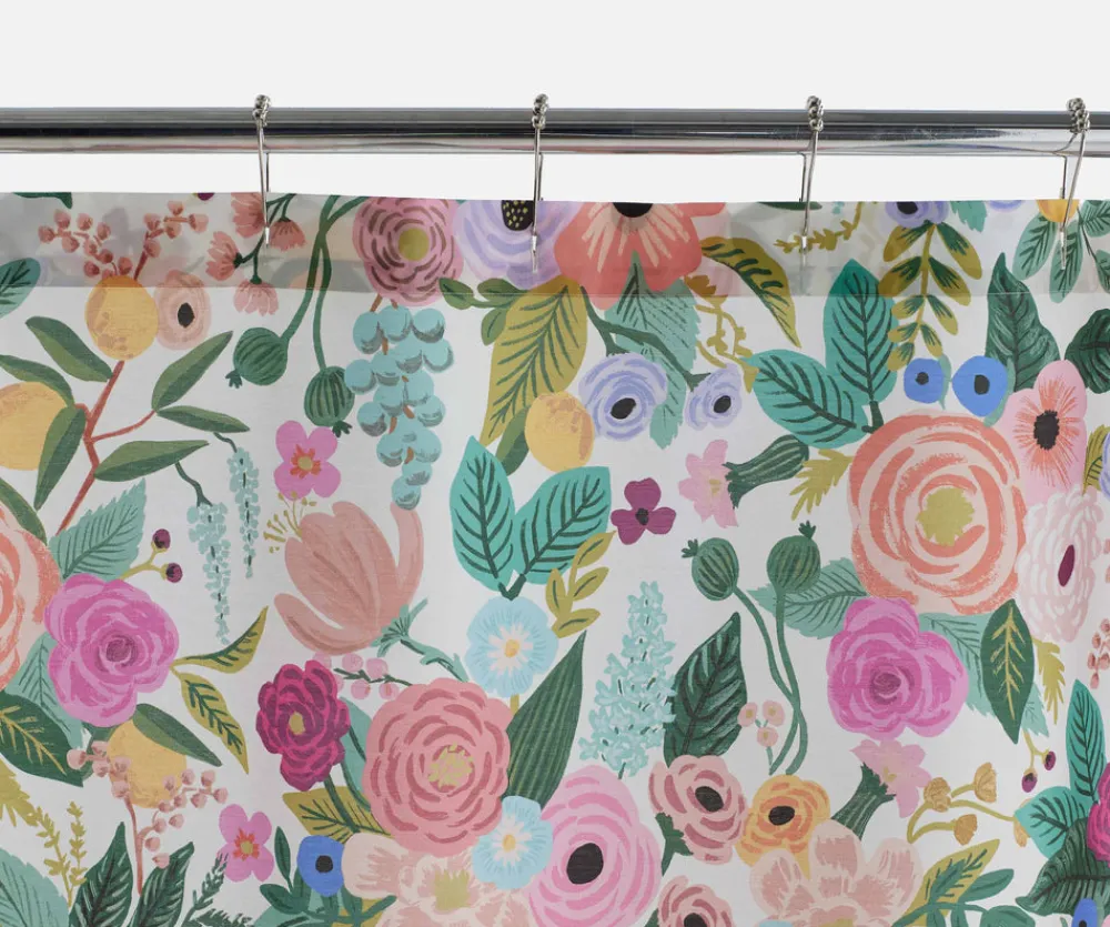 Percale Shower Curtain|RIFLE PAPER Co. Fashion