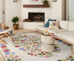 Perennial Blossom Power Loomed Rug|RIFLE PAPER Co. Hot