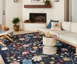 Perennial Strawberry Fields Power Loomed Rug|RIFLE PAPER Co. New