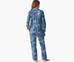 Poplin Button Front Long Set|RIFLE PAPER Co. Discount
