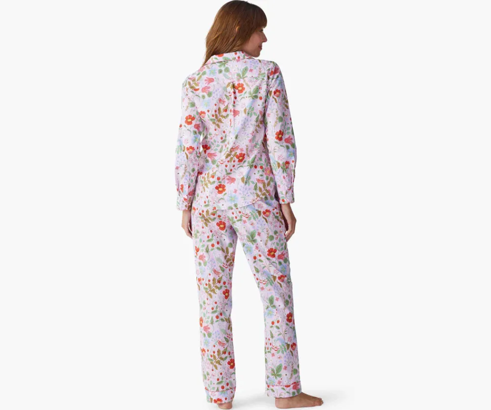 Poplin Button Front Long Set|RIFLE PAPER Co. Sale