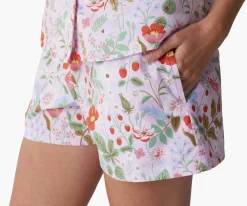 Poplin Button Front Short Set|RIFLE PAPER Co. Outlet