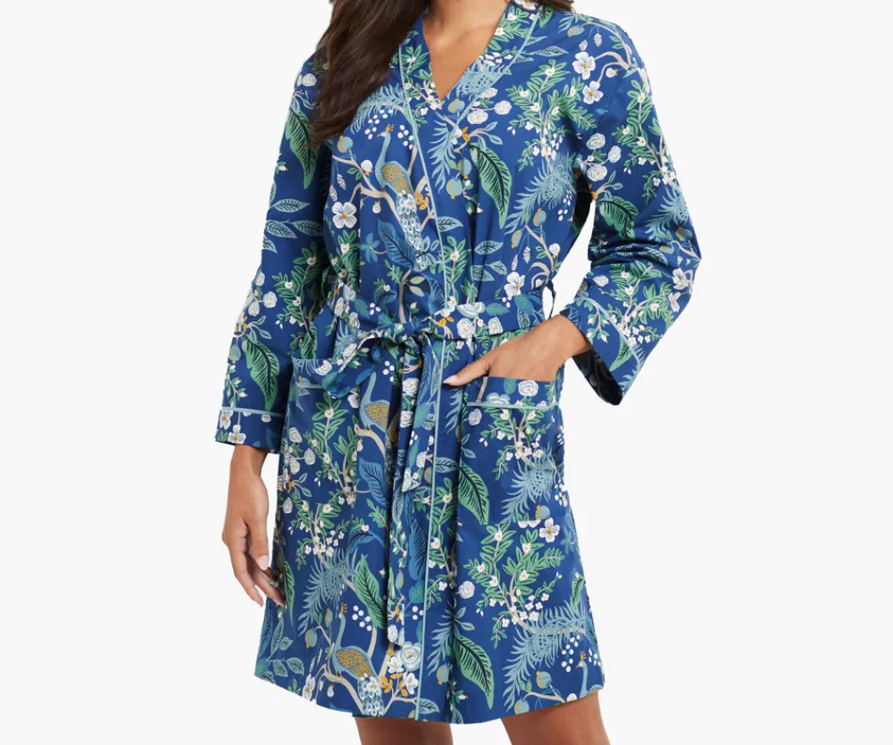Poplin Robe|RIFLE PAPER Co. Clearance