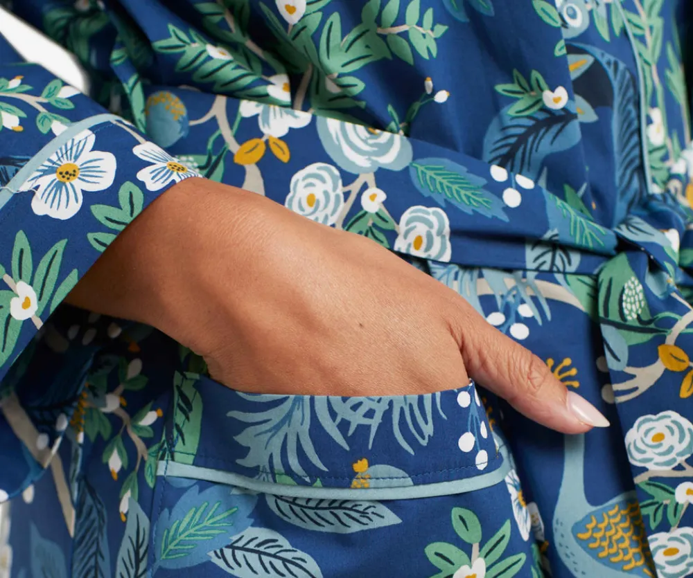 Poplin Robe|RIFLE PAPER Co. Clearance