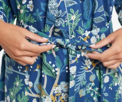 Poplin Robe|RIFLE PAPER Co. Clearance