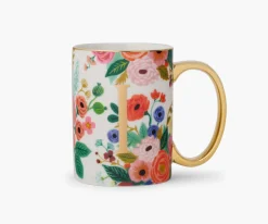 Porcelin Monogrm Mug|RIFLE PAPER Co. Fashion