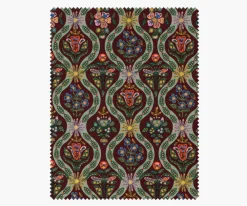 Posy Cotton Metallic Fabric|RIFLE PAPER Co. Discount