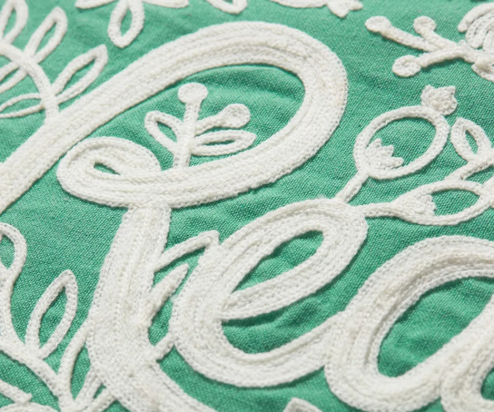 Read Embroidered Pillow|RIFLE PAPER Co. Best