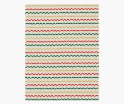 Ribbon Stripe Cotton Metallic Fabric|RIFLE PAPER Co. Sale