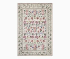 Rosa Power Loomed Rug|RIFLE PAPER Co. Fashion