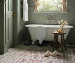 Rosa Power Loomed Rug|RIFLE PAPER Co. Fashion
