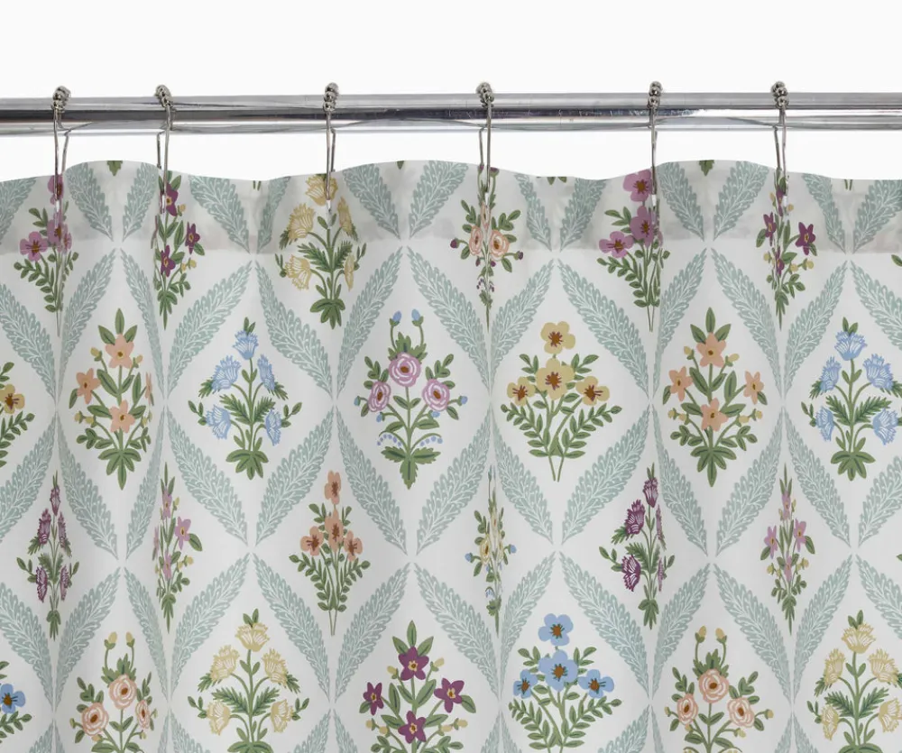 Sateen Shower Curtain|RIFLE PAPER Co. Fashion