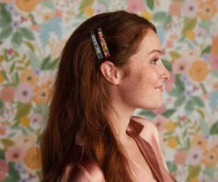 Set of 2 Enamel Hair Clips|RIFLE PAPER Co. Fashion