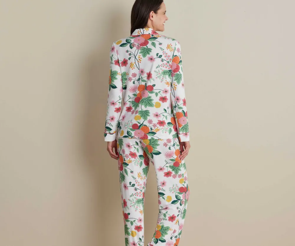 Tencel Modal Button Front Long Set|RIFLE PAPER Co. Hot