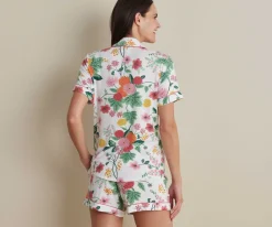 Tencel Modal Button Front Short Set|RIFLE PAPER Co. Best