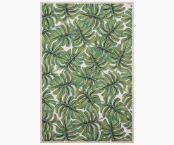 Veranda Monstera Indoor/Outdoor Rug|RIFLE PAPER Co. Clearance